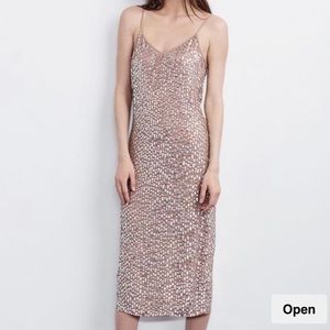 Velvet by Graham and Spencer Sequin Slip Dress